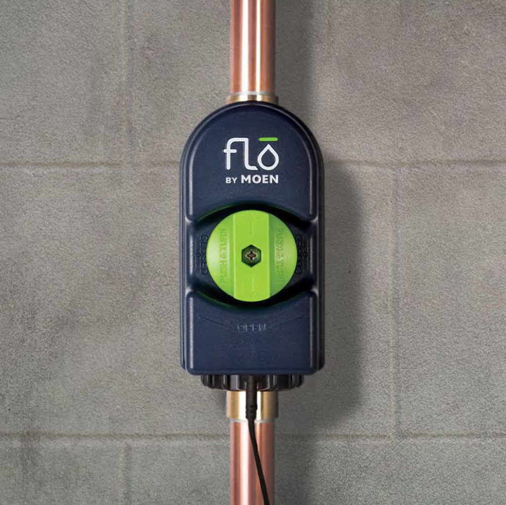 Smart Water Leak Detector in line unit