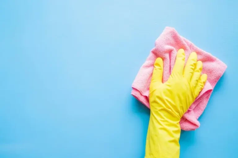AC A 027 gloved hand cleaning dust 10